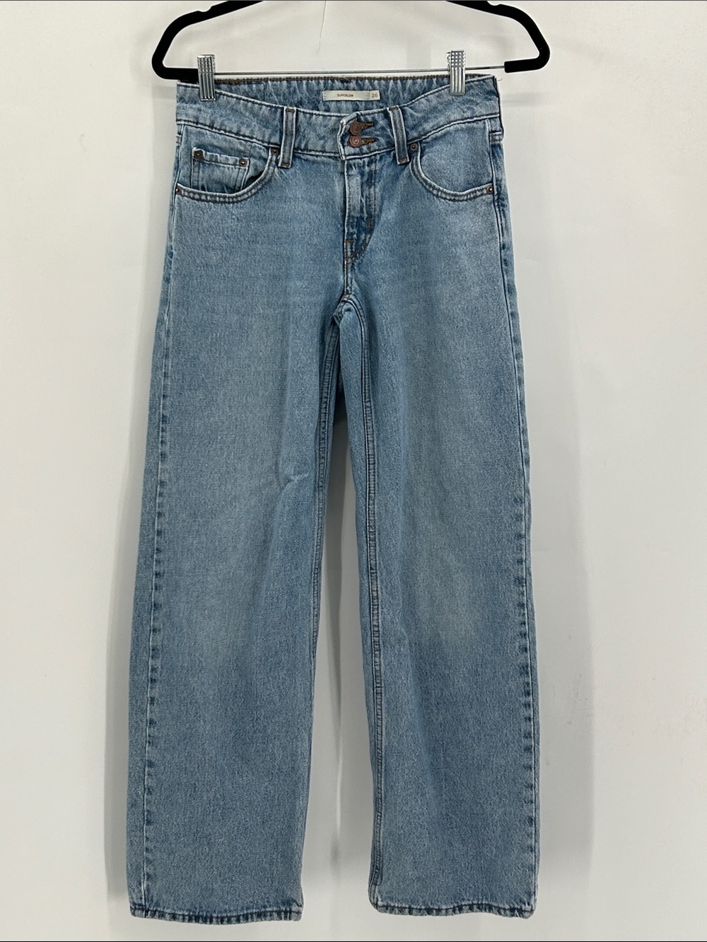 Levi's Superlow Light Blue Jeans Size 26